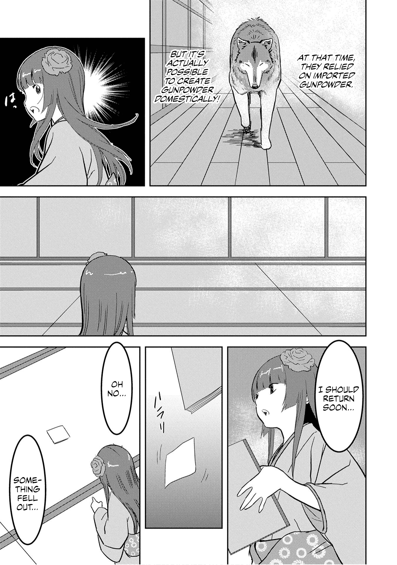 Sengoku Komachi Kuroutan: Noukou Giga Chapter 22 10